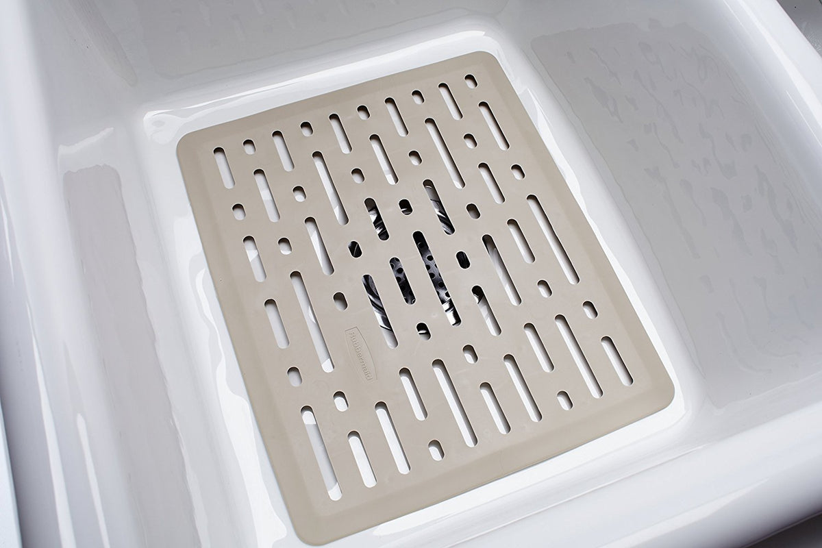 Inter Design Pebblz Sink Mat, Large, Graphite
