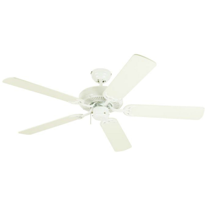 Westinghouse 7802448 Contractor's Choice 5 Blade Ceiling Fan, 52", White