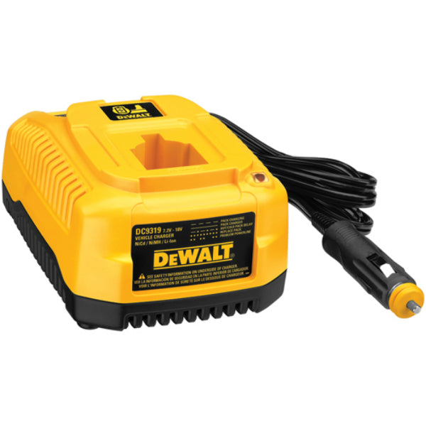 DeWalt® DC9319 Heavy Duty NiCd/NiMH/Li-Ion 1 Hour Vehicle Charger, 7.2V-18V