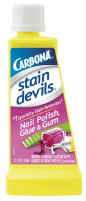 Carbona 408/24 Stain Devils #1 Stain Remover, Glue, Gum & Nail Polish,  1.7-oz. - Quantity 6 