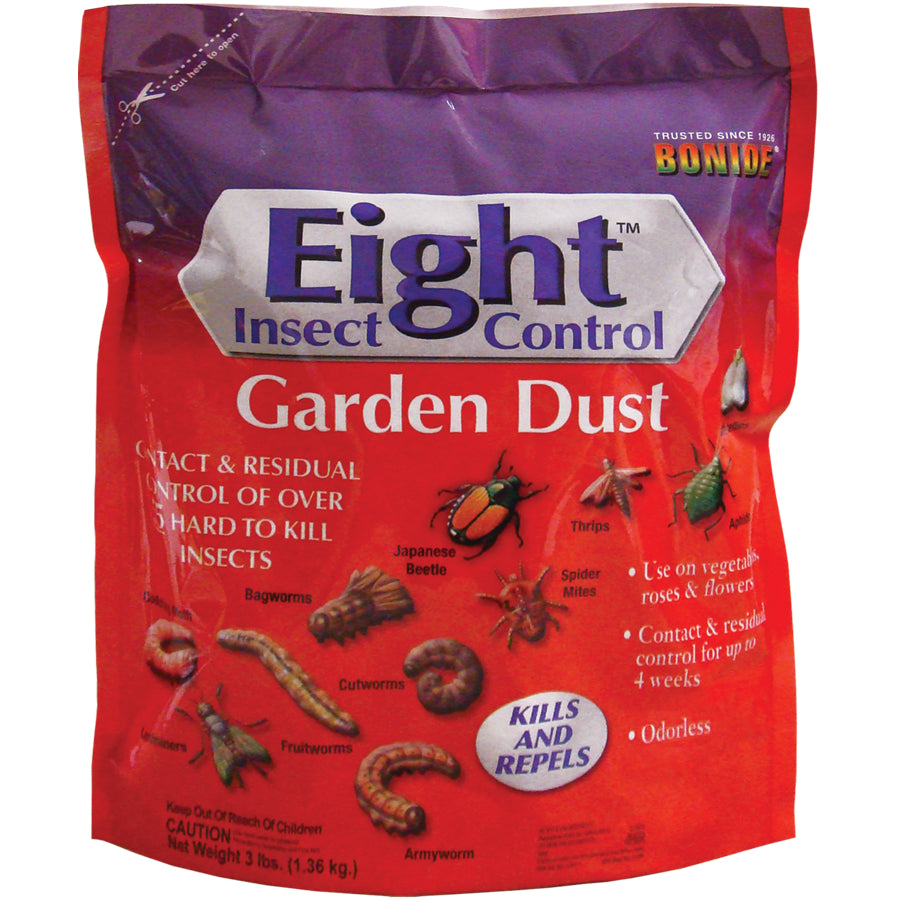 Bonide 786 Eight Insect Control Garden Dust, 3 lbs