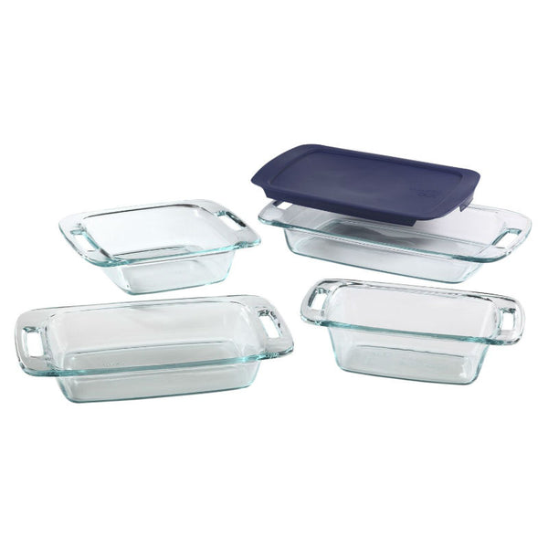 Pyrex 1093842 Easy Grab Bake Set, 5 Piece