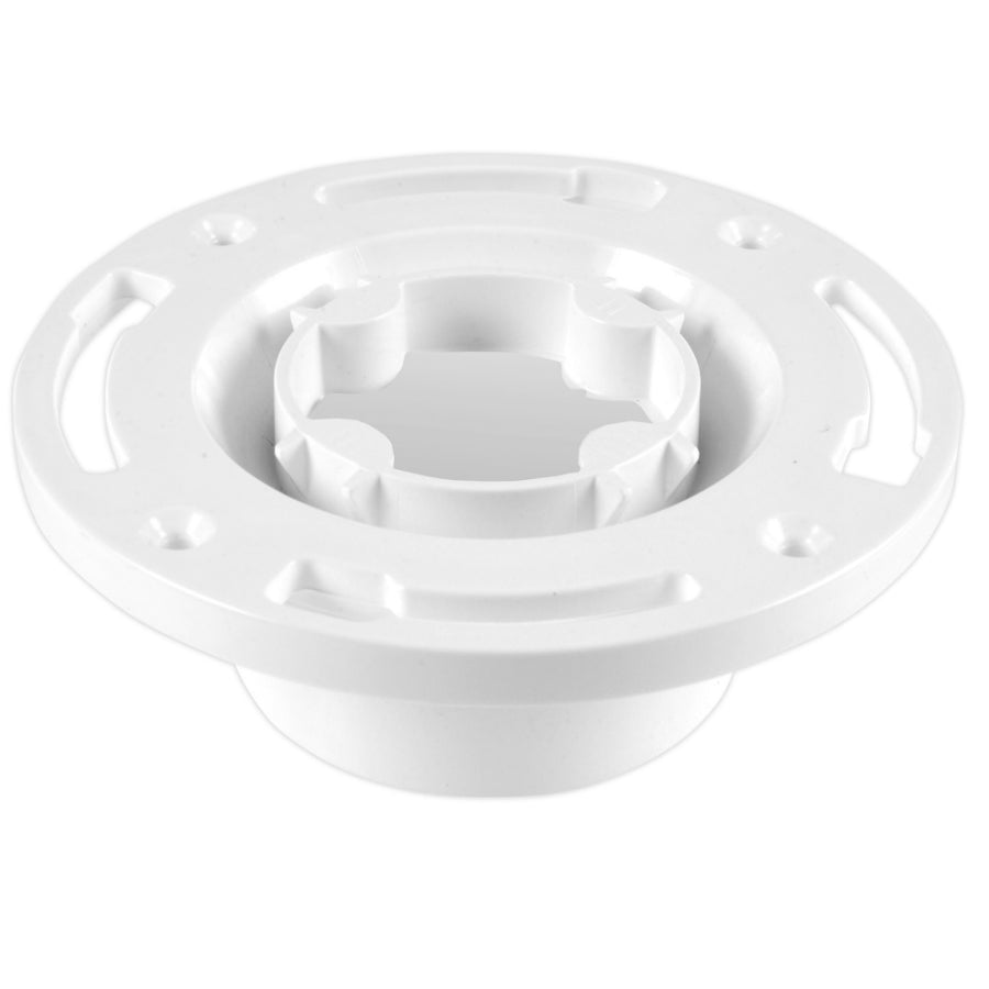 Oatey® 43557 Easy Tap® PVC Closet Flange With Test Cap