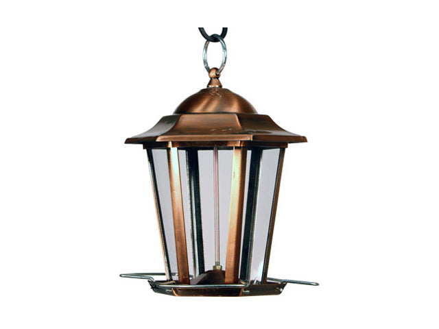 Audubon NA11193 Copper Carriage Mixed Seed Bird Feeder, 8-1/2"