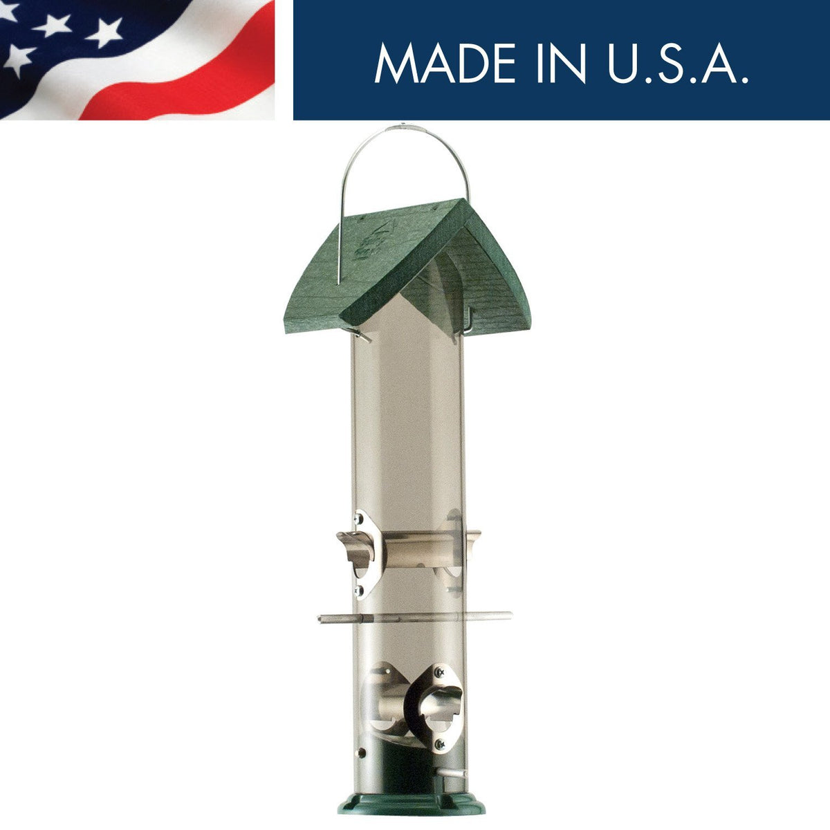 Audubon™ NAGGTUBE4 Going Geen® Mixed Seed Tube Bird Feeder 18", 2 Lbs