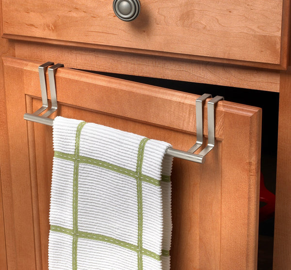 Spectrum 76471 Over The Cabinet/Drawer Towel Bar, Brushed Nickel, 11"