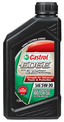 Castrol EDGE 06248 Motor Oil With Syntec Power Technology (SAE 5W-30), 1-quart