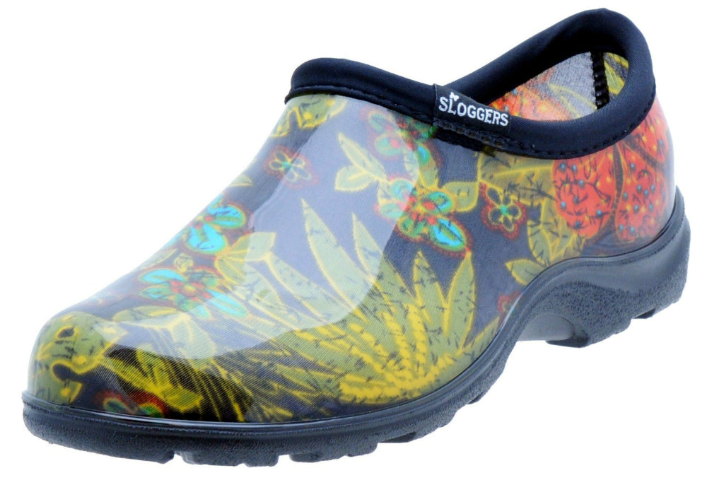 Sloggers 5102BK10 Women s Rain Garden Shoe Midsummer Black