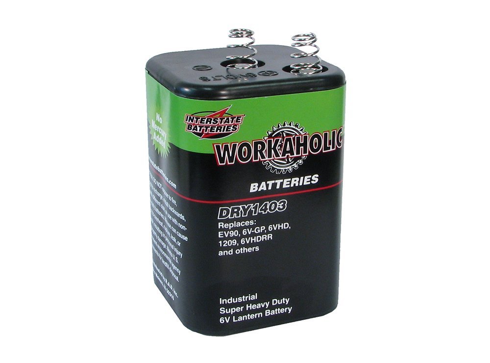 Alkaline (6 volt) Lantern Battery