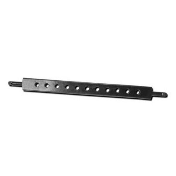 Double HH 22711 Painted Black Category-1 Drawbar with 11-Hole, 31-1/2"