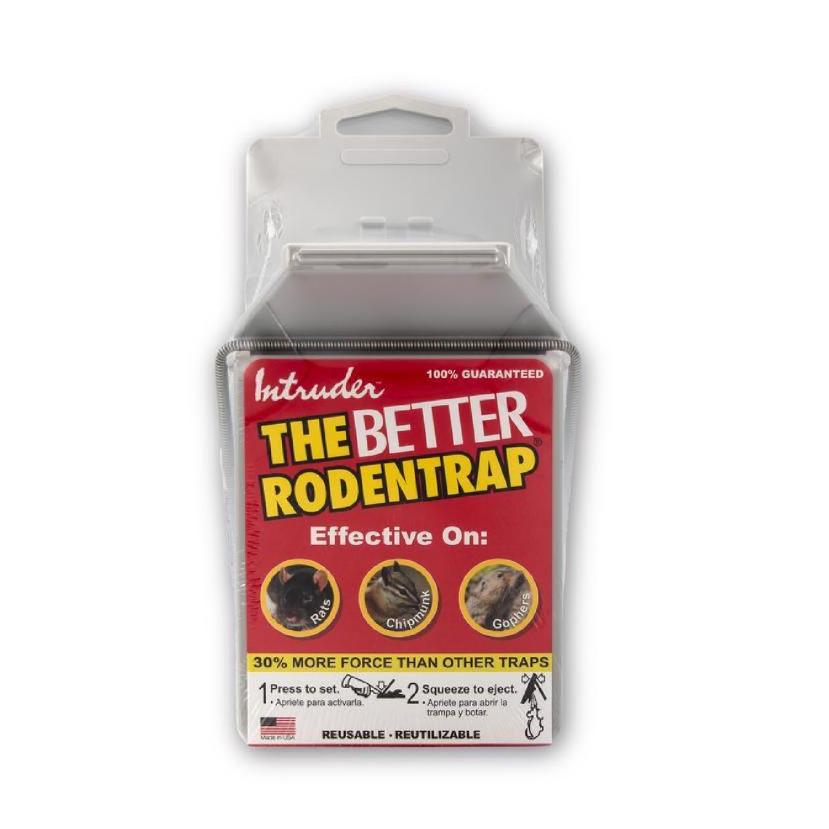 The Better Mousetrap Intruder Snap Trap For Mice 2-Pack.