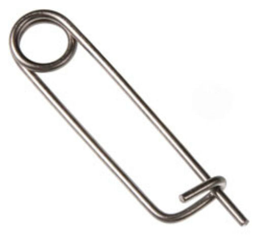 Double HH 10295 Stainless Steel Safety Clip, 5/32" Wire Dia, 2-1/2" Usable Length