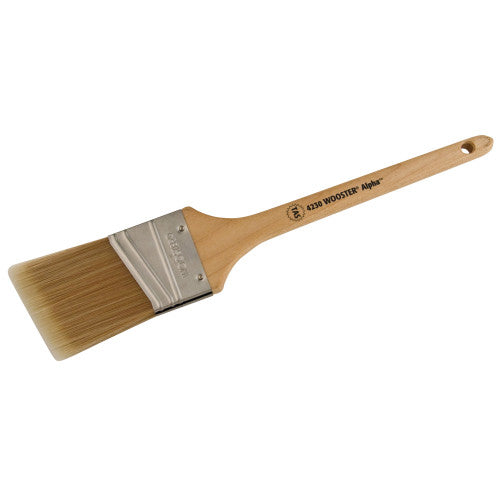 Wooster® 4230-1-1/2 Alpha™ Thin Angle Sash Paint Brush, 1-1/2"