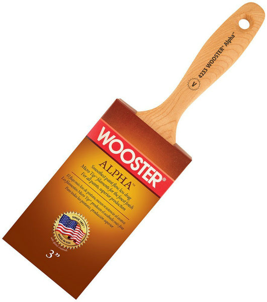 Wooster® 4233-3 Alpha™ Varnish Paint Brush, 3"