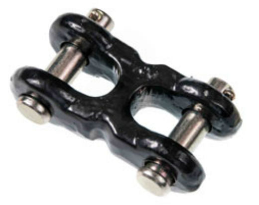 Double HH 24098 Mid-Link Double Clevis, 7/16" To 1/2", 11300 Working Load