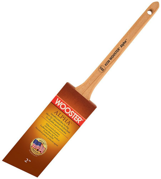 Wooster® 4230-2 Alpha™ Thin Angle Sash Paint Brush, 2"