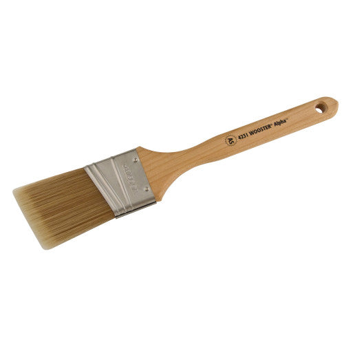 Wooster® 4231-2-1/2 Alpha™ Firm Angle Sash Paint Brush, 2-1/2"