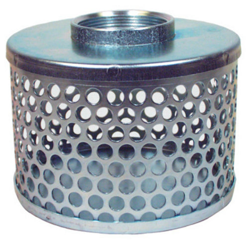 Apache 70000504 Steel Round Hole Suction Strainer, 2" FNPT