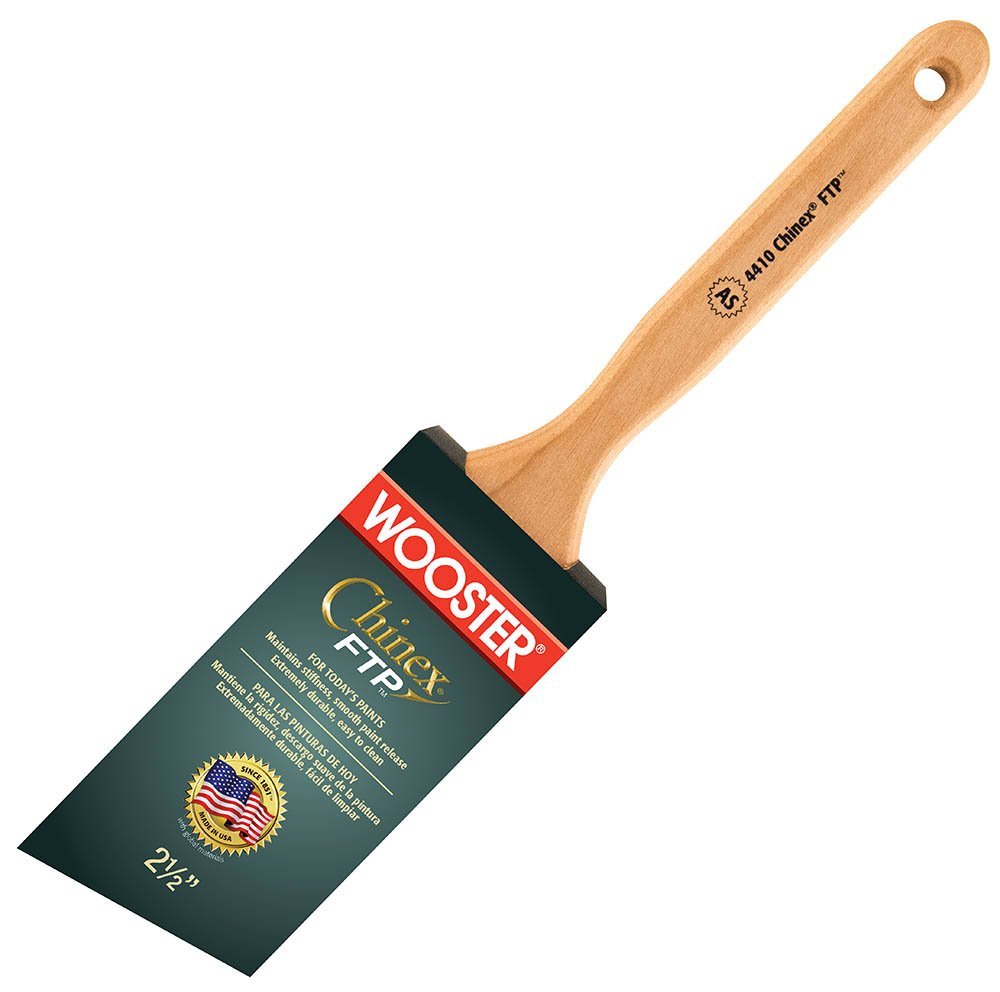 Wooster® 4410-2-1/2 Chinex® FTP™ Angle Sash Paint Brush, 2-1/2"