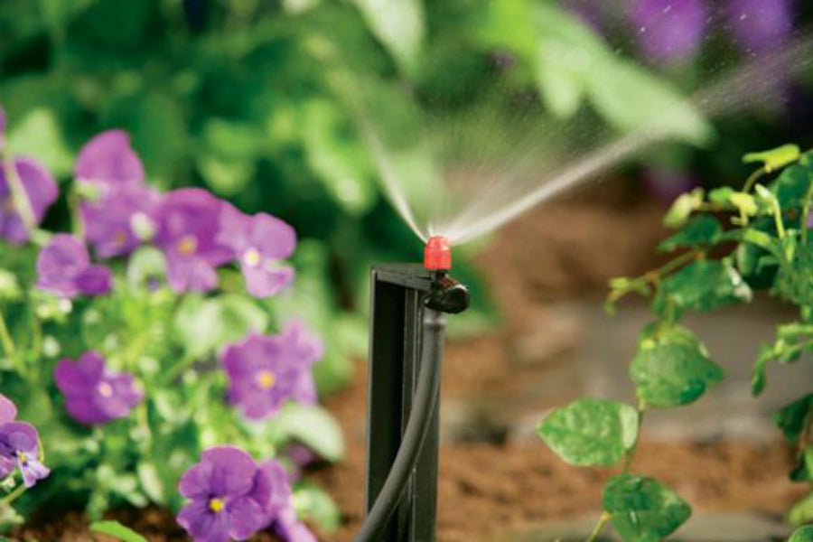 Orbit® 67138W Quarter-Pattern Low Volume Sprinkler Head on 12" Stake