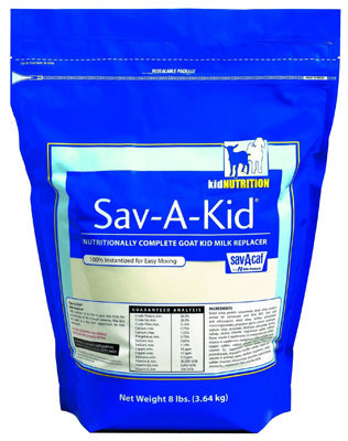 Sav-A-Kid 01-7417-0217 Milk Replacer, 8 Lb