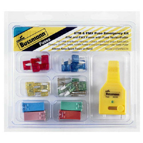 Cooper Bussmann ATM-FMX-EK ATM & FMX Emergency Fuse Kit, 30-Piece