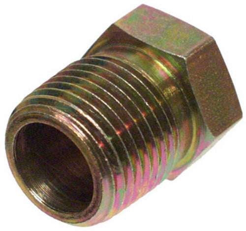 Apache 39035476 Hydraulic Hex Reducer Bushing Adapter, 1/2'' MP x 1/4'' FP