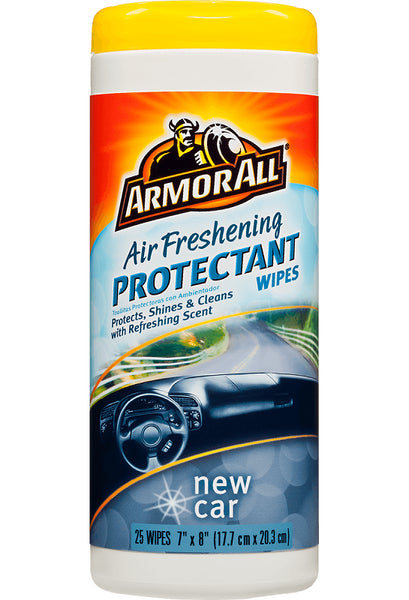 Armor All 78533 New Car Air Freshening Protectant Wipes, 25-Count