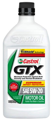 Castrol 06140 5W20 Motor Oil, 1 Qt