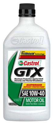 Castrol 06146 Motor Oil 1 qt, 10W40