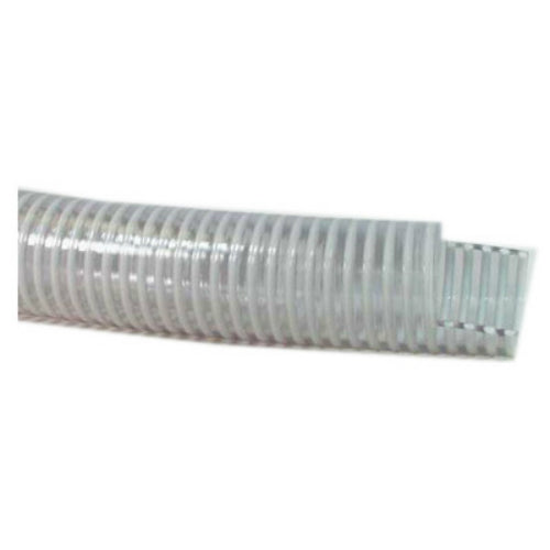 Apache 97017502 PVC Water Suction Hose, 2" x 100', Clear