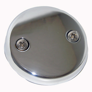 Lasco 03-1425 Bathtub Drain Waste & Overflow Face Plate, Chrome