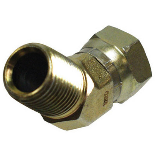 Apache 39005475 45-Degree Hydraulic Hose Adapter, 3/8" MP x 3/8" FPX