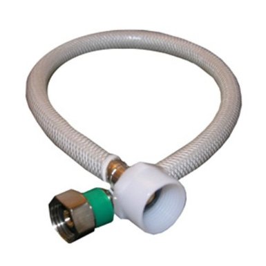 Lasco 10-2821 Flexible Poly Toilet Connector, 1/2" x 7/8" x 20"