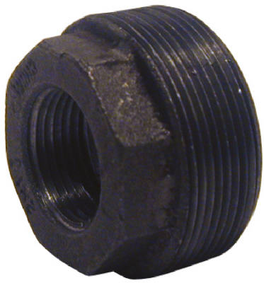 Pannext Black Hex Bushing, 3/4"x3/8"