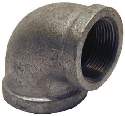 Pannext Galvanized Reducing Elbow, 3/4"x1/2"