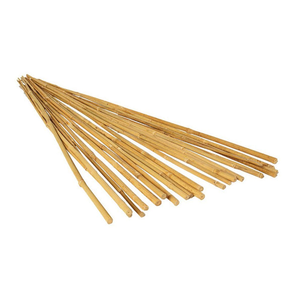 Panacea 89783 Natural Bamboo Plant Stakes, 3', 24-Pack