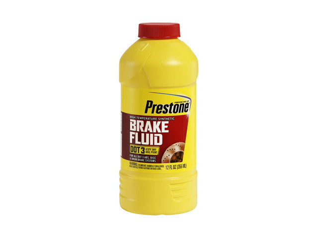 Prestone® Products AS400Y DOT 3 Synthetic Hi Temp Brake Fluid, 12 Oz