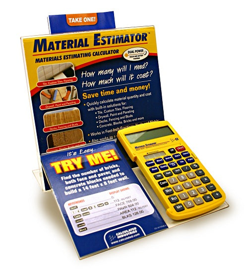 Calculated Industries 4019 Material Estimator Calculator