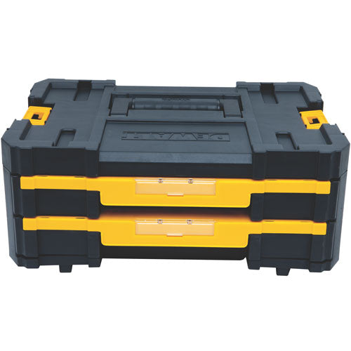 DeWalt® DWST17804 Tstak® IV Double Shallow Drawers with Dividers Box