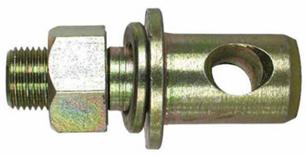 Double HH 21284 Category 1 Stabilizer Pin with Nut & Washer, 7/8" x 3-1/8"