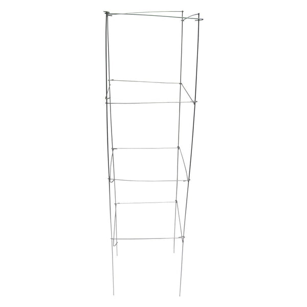 Glamos Wire 730009 Square Folding Plant Support & Tomato Cage, 42", Galvanized