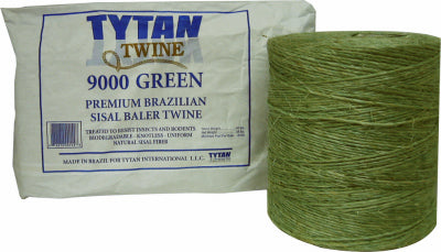 Tytan International SBT16GRTY Premium Brazilian Sisal Baler Twine, 16000', Green