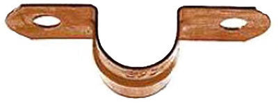 Mueller A61366 Wrot Copper Tube Strap with Two-Hole, 3/8"