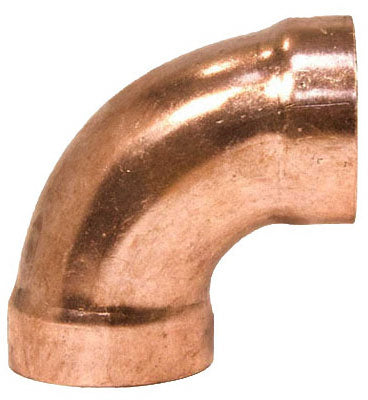 Mueller W67401 Streamline® Wrot Copper DWV 90-Degree Elbow, 1-1/2"