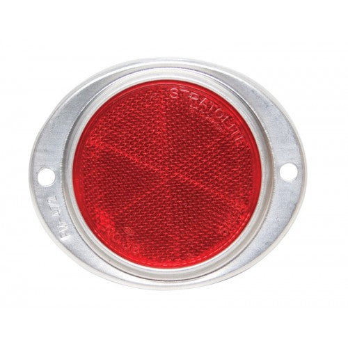 Uriah Products® UL472001 Round Screw-On Trailer Reflector, 3", Red