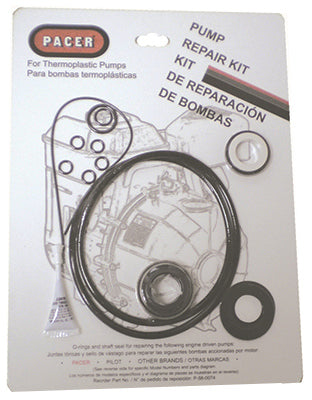 Pacer Pumps P-58-0074 Pump Seal Kit with EDPM Shaft Seal & All O-Rings