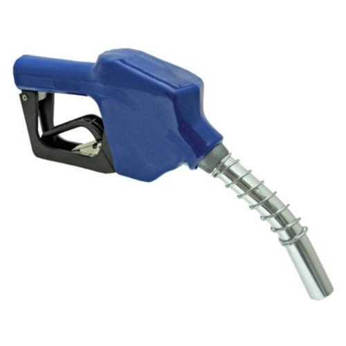 Apache 99000239 Auto Shut Off Farm Fuel Nozzle with 15/16" Spout, 3/4" FPT, Blue