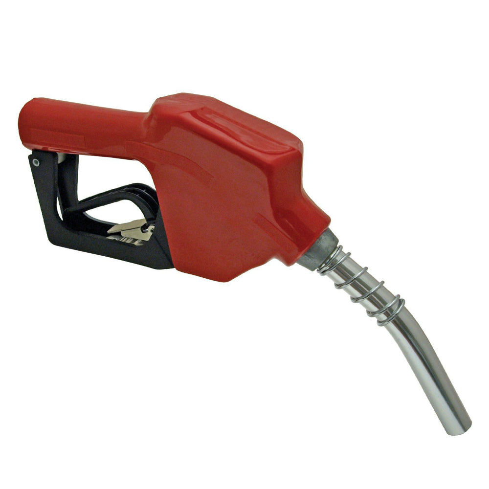 Apache 99000246 Auto Shut Off Unleaded Nozzle with 13/16" Spout, 3/4" FPT, Red