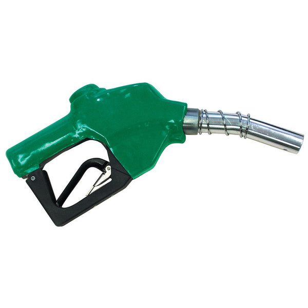 Apache 99000247 Auto Shut Off Unleaded Nozzle, 1" FPT, Green